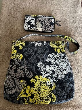 Vera Bradley Quilted Purse and Wallet Set